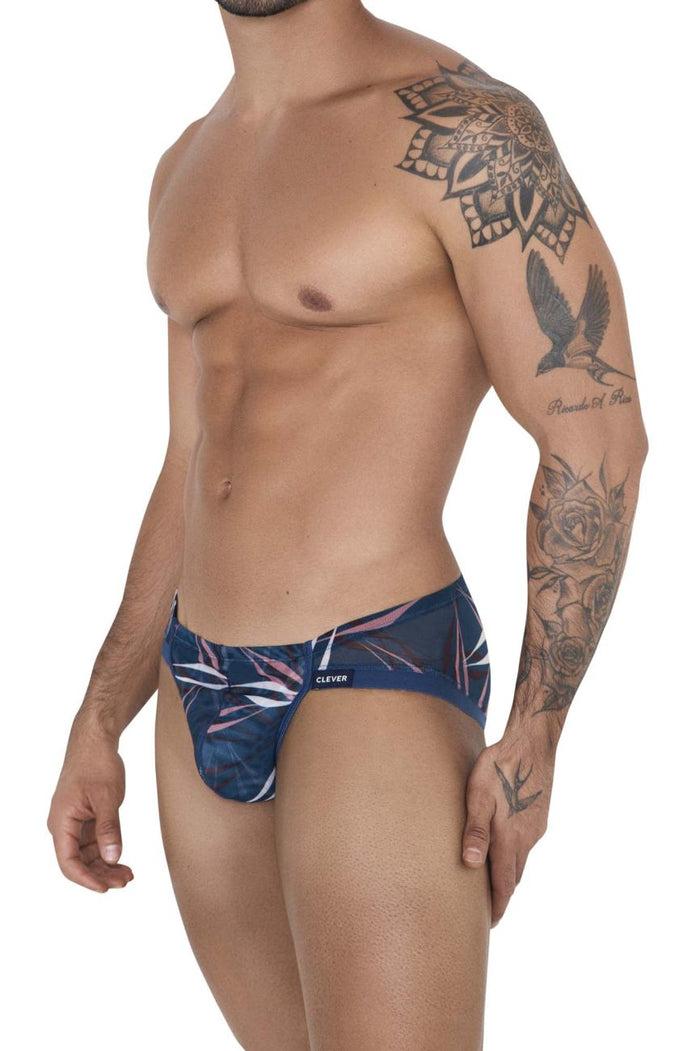 Clever Moda Clever 1525 Continental Briefs Color Petrol Blue