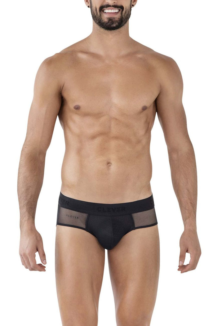 Clever Moda Clever 1626 Yin Yang Briefs Color Black