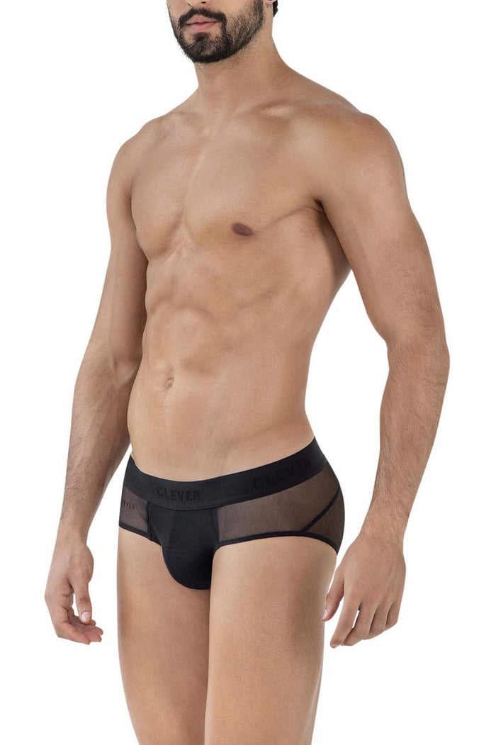 Clever Moda Clever 1626 Yin Yang Briefs Color Black