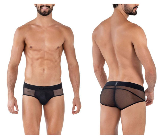 clever moda Clever 1626 Yin Yang Briefs Color Black