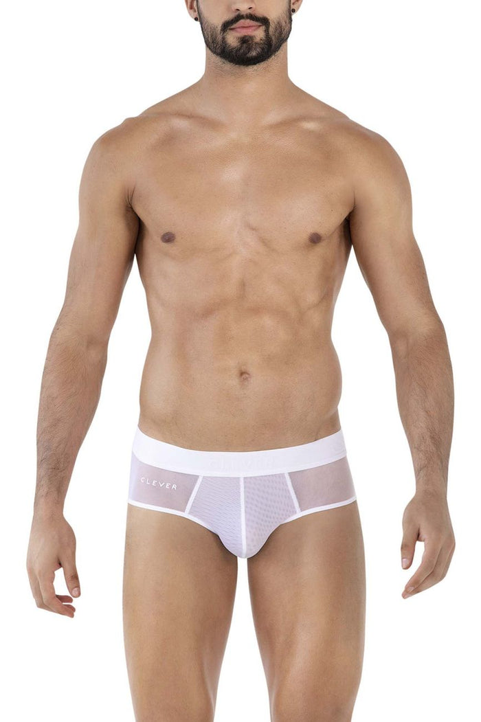 Clever Moda Clever 1626 Yin Yang Briefs Color White