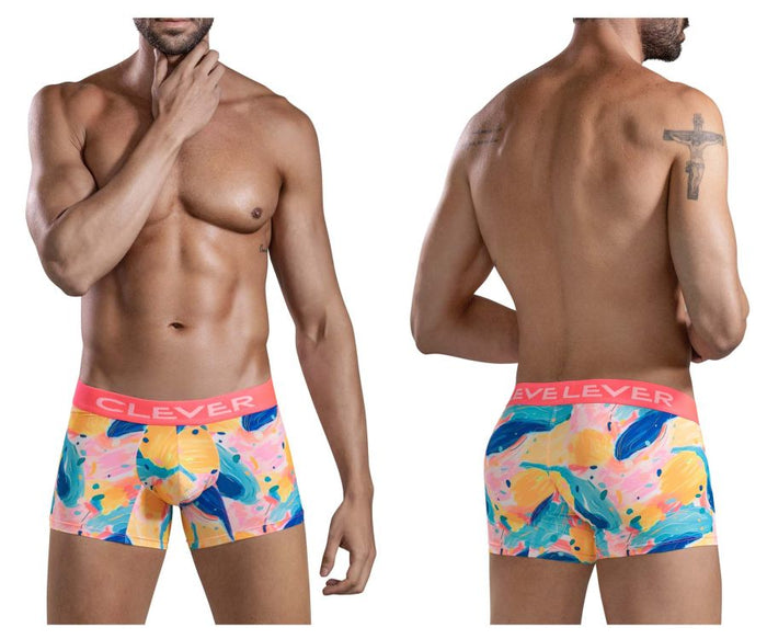 clever moda Clever 1684 Lienzo Trunks Color Fuchsia