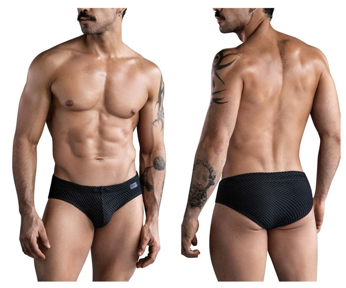 clever moda Clever 1743 Island Swim Briefs Color Black