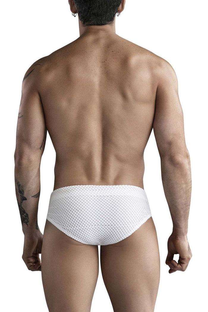 Clever Moda Clever 1743 Island Swim Briefs Color White