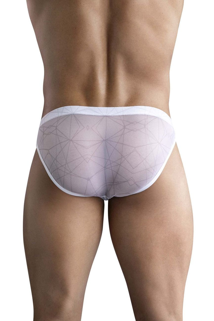 Clever Moda Clever 1747 Geometric Bikini Color White