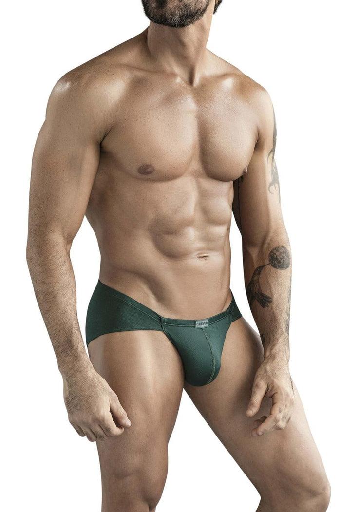 Clever Moda Clever 1775 Optimo Briefs Color Dark Green