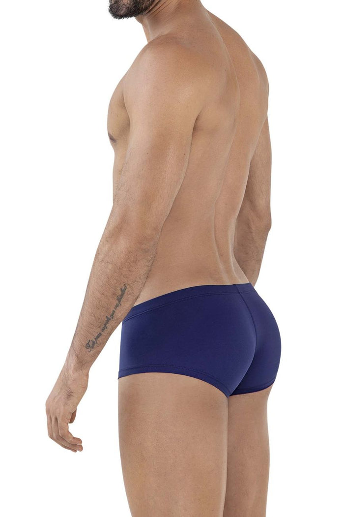 Clever Moda Clever 229929 3PK Australian Latin Trunks Color Red-Blue-Dark Blue
