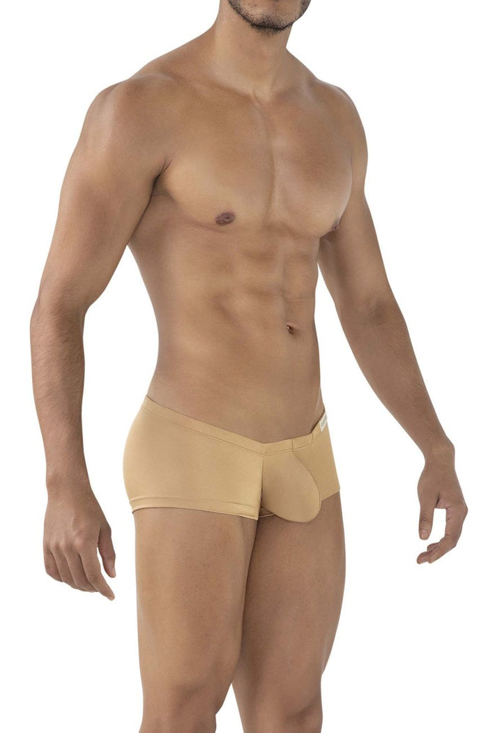 Clever Moda Clever 229941 3PK Australian Latin Trunks Trunks Color Blue-Ochre-Gold