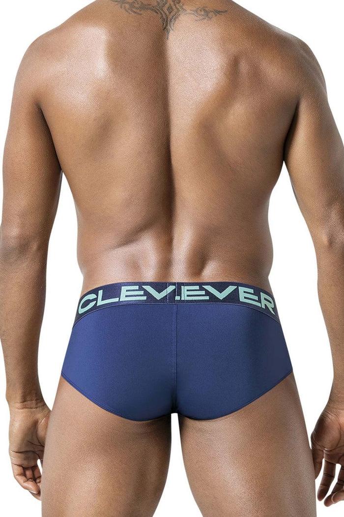 Clever Moda Clever 519968 3PK Australian Latin Briefs Color Beige-Blue-Green