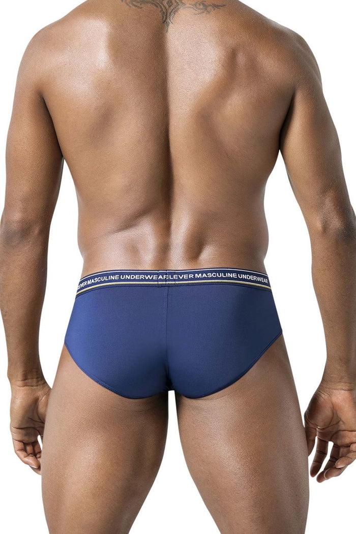 Clever Moda Clever 519969 3PK Australian Latin Briefs Color Blue-Petrol-Green