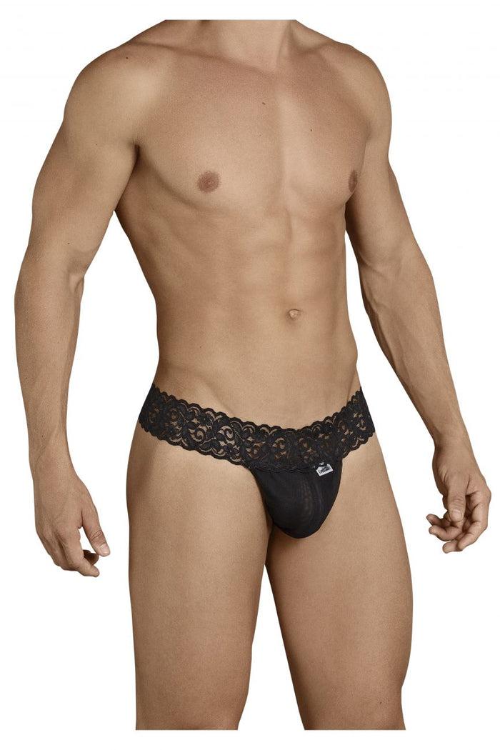 Clever Moda CandyMan 99370 Thongs Color Black