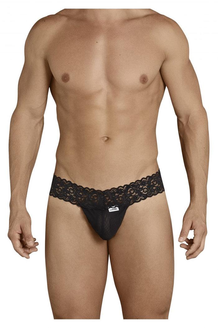 Clever Moda CandyMan 99370 Thongs Color Black