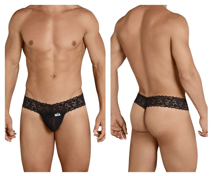 clever moda CandyMan 99370 Thongs Color Black