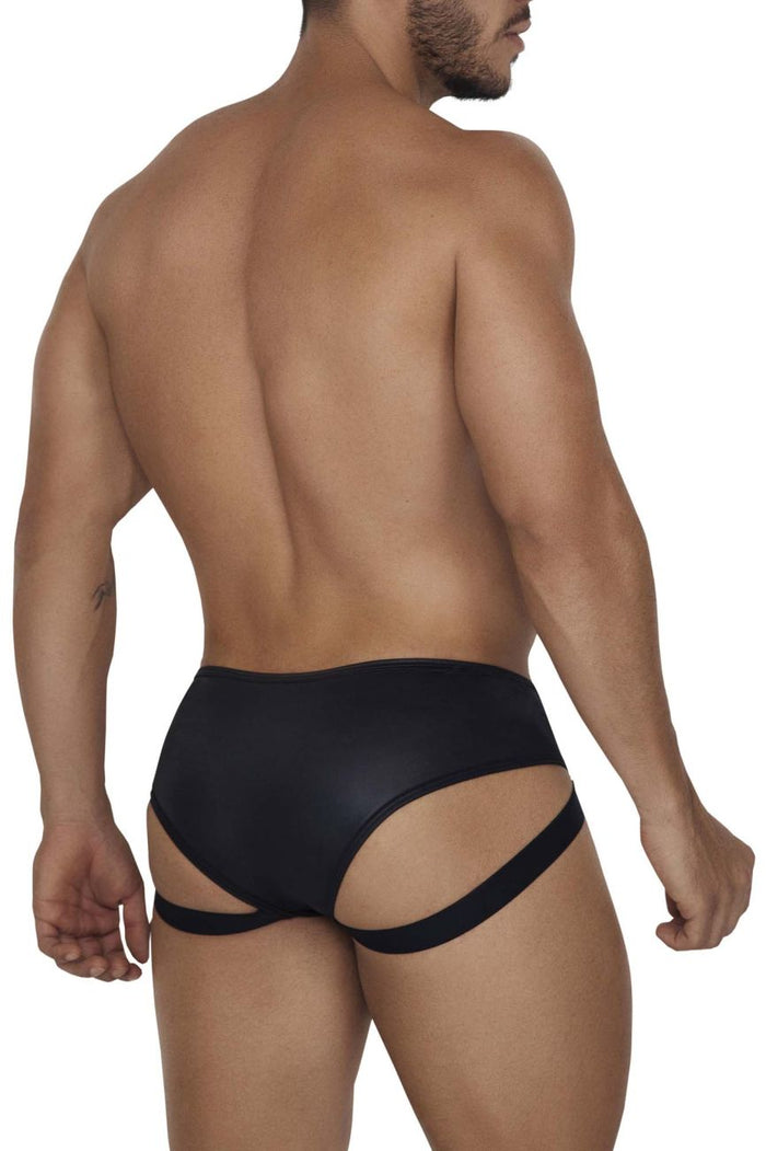 Clever Moda CandyMan 99696 Jock Briefs Color Black