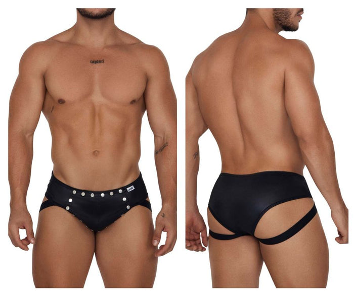 clever moda CandyMan 99696 Jock Briefs Color Black