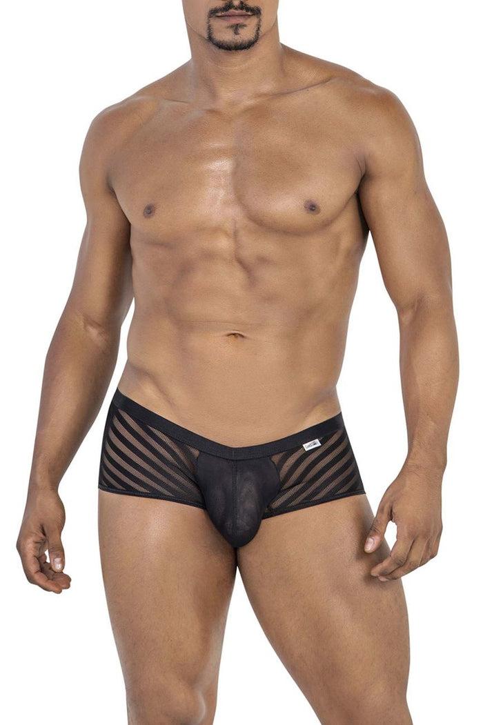 Clever Moda CandyMan 99790 Mesh Trunks Color Black