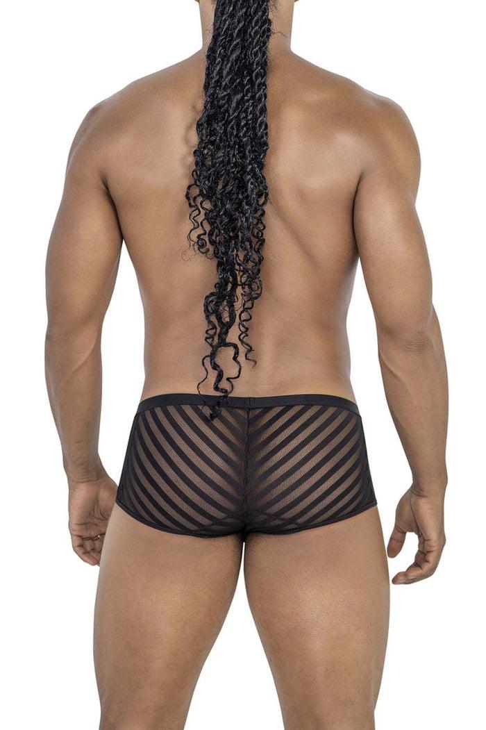 Clever Moda CandyMan 99790 Mesh Trunks Color Black