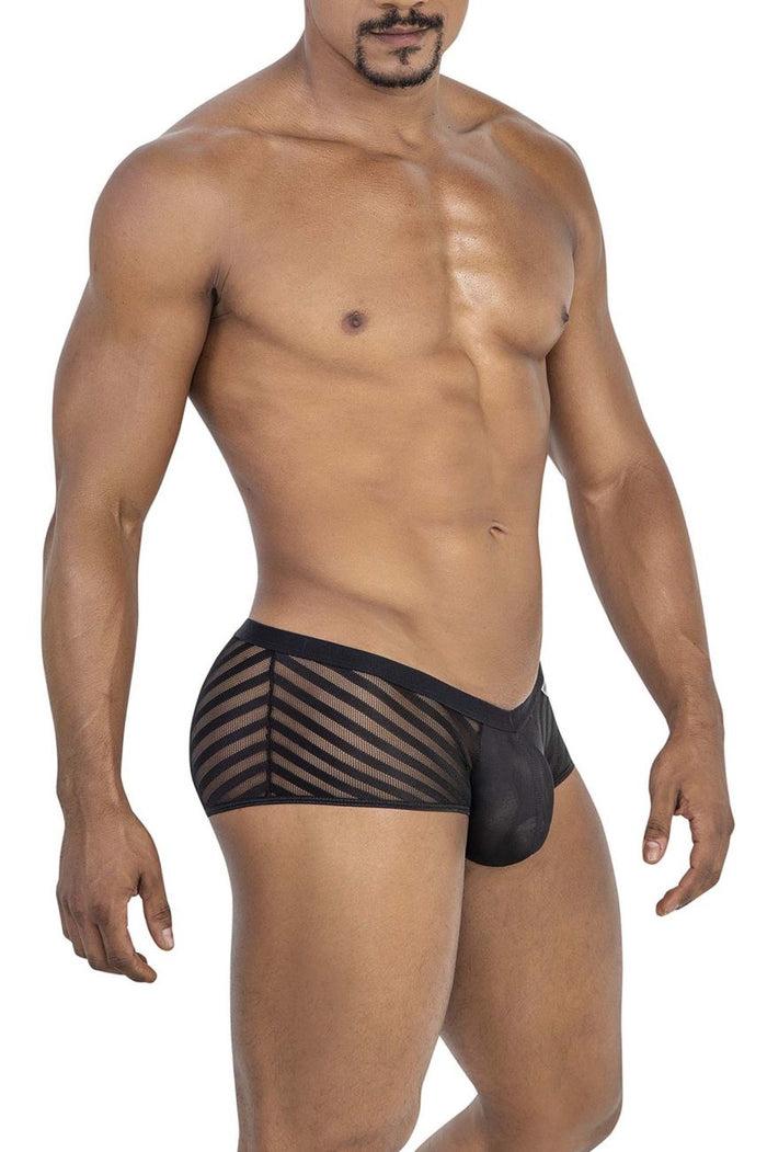Clever Moda CandyMan 99790 Mesh Trunks Color Black