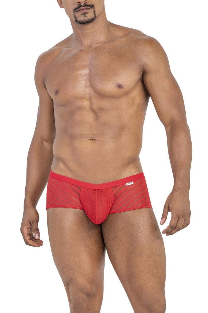 Clever Moda CandyMan 99790 Mesh Trunks Color Red