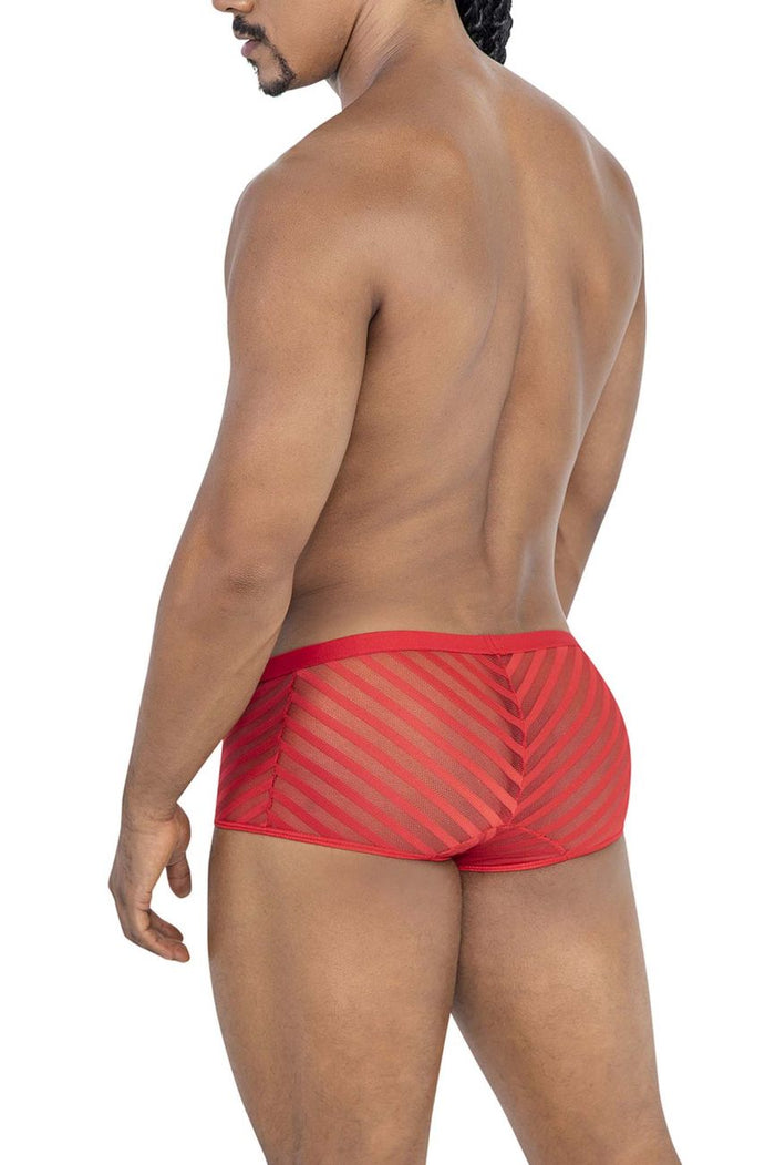 Clever Moda CandyMan 99790 Mesh Trunks Color Red