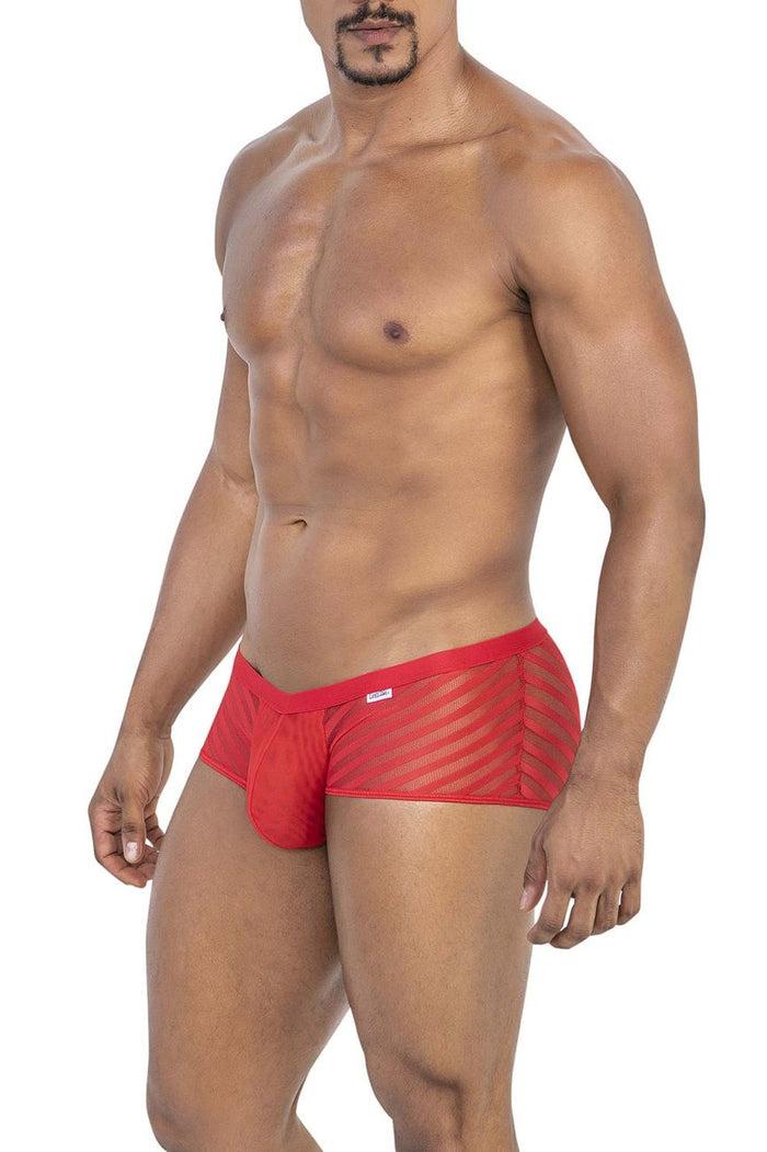 Clever Moda CandyMan 99790 Mesh Trunks Color Red