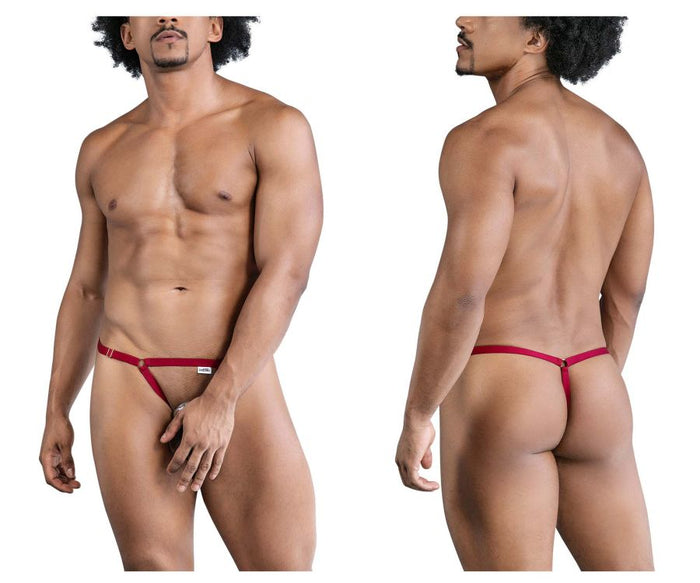 clever moda CandyMan 99852 Nudist Thongs Color Red