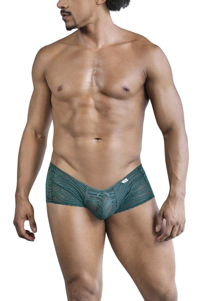 Clever Moda CandyMan 99857 Lace Trunks Color Green