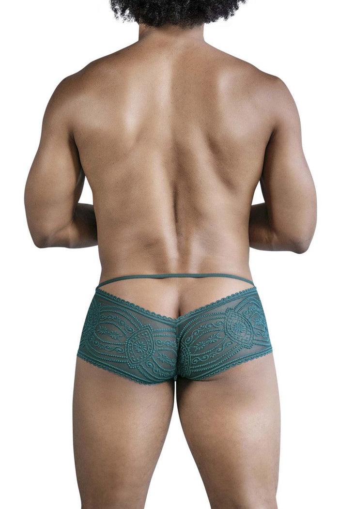 Clever Moda CandyMan 99857 Lace Trunks Color Green