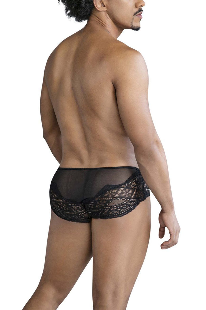 Clever Moda CandyMan 99863 Lace Briefs Color Black