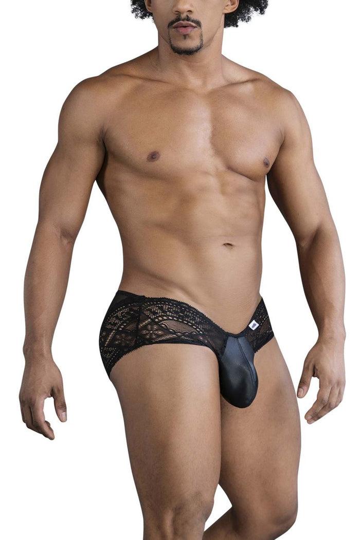 Clever Moda CandyMan 99863 Lace Briefs Color Black