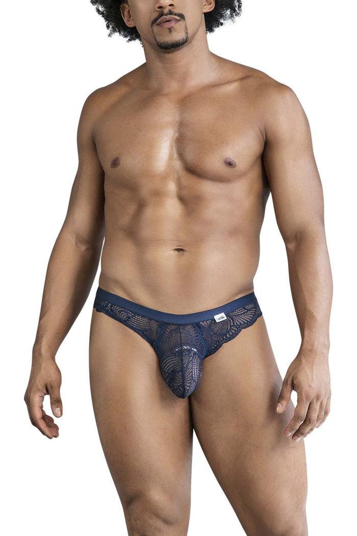 Clever Moda CandyMan 99868 Lace Briefs Color Navy