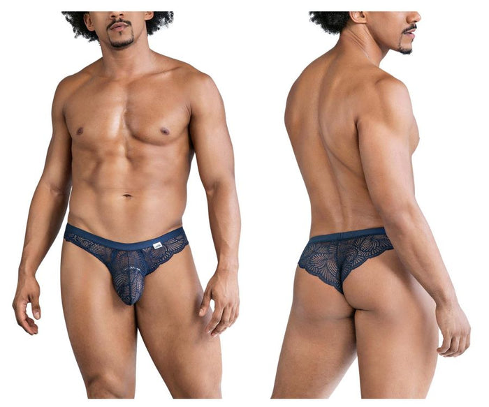 clever moda CandyMan 99868 Lace Briefs Color Navy