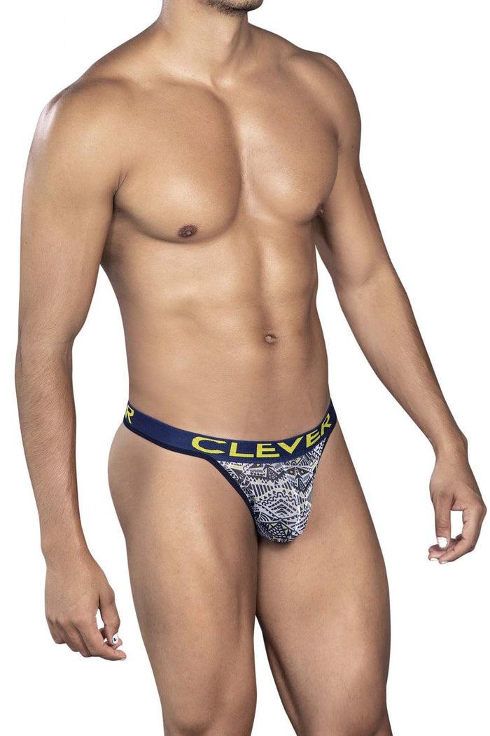 Clever Moda Clever 0921 Tribal Thongs Color White