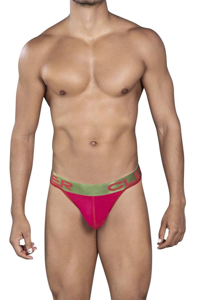 Clever Moda Clever 0924 Cerise Thongs Color Red