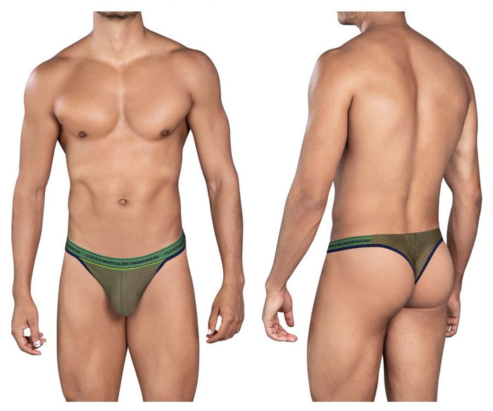 clever moda Clever 0927 Premium Thongs Color Green