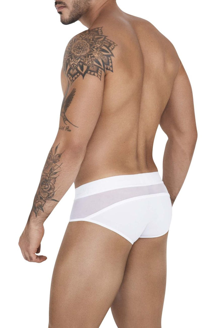 Clever Moda Clever 1512 Caspian Briefs Color White