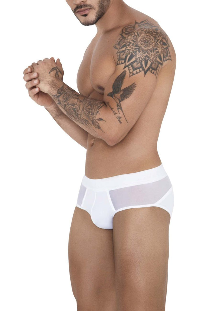 Clever Moda Clever 1512 Caspian Briefs Color White