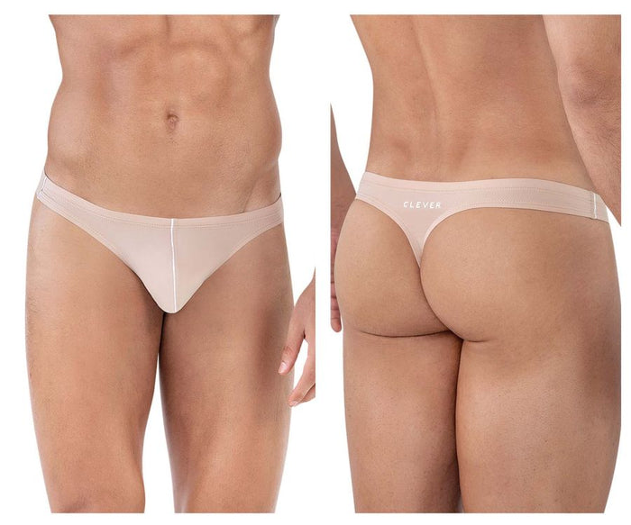 clever moda Clever 1620 Mente Thongs Color Beige