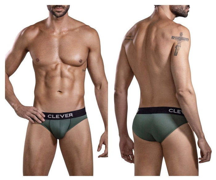 clever moda Clever 1672 Kalipso Briefs Color Green