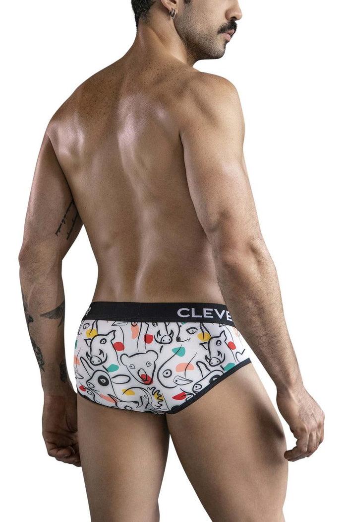 Clever Moda Clever 1726 Grange Briefs Color White