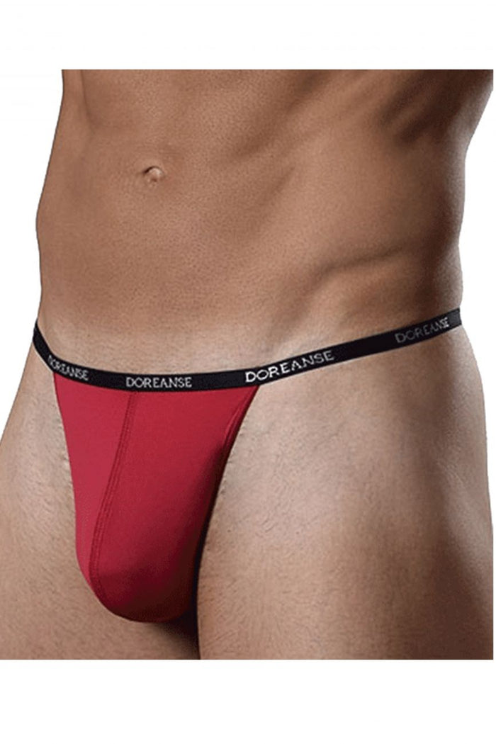 Clever Moda Doreanse 1390-RED Aire Thong Color Red