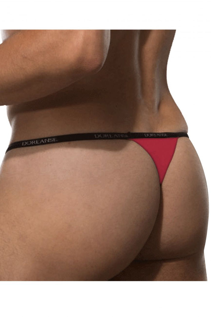 Clever Moda Doreanse 1390-RED Aire Thong Color Red