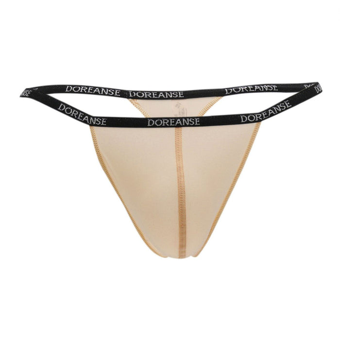 Clever Moda Doreanse 1390-TAN Aire Thong Color Tan