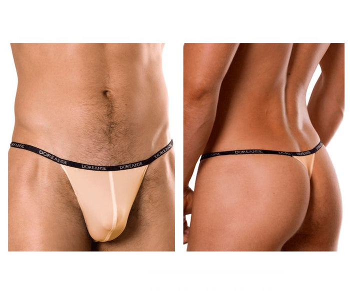 clever moda Doreanse 1390-TAN Aire Thong Color Tan