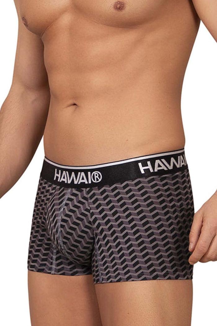 Clever Moda HAWAI 42371 Printed Trunks Color Gray