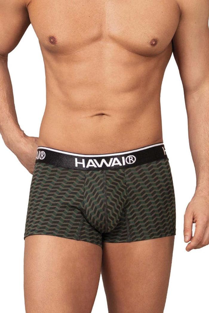 Clever Moda HAWAI 42371 Printed Trunks Color Green