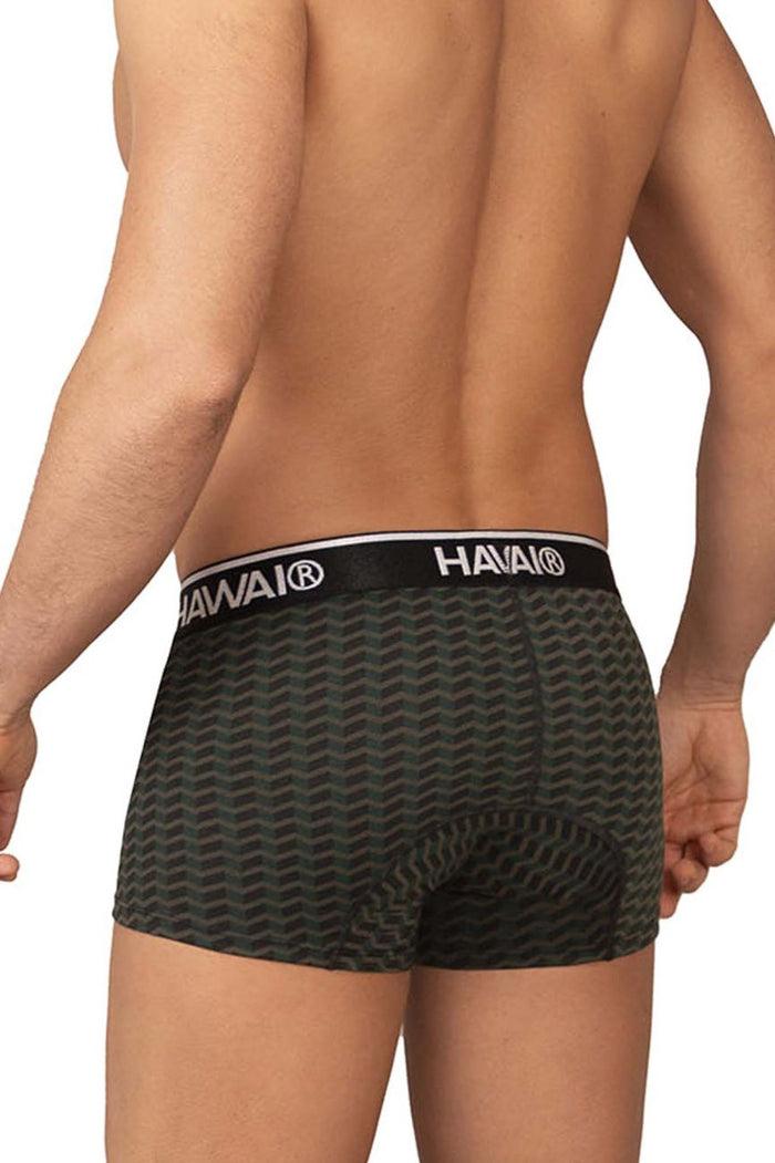 Clever Moda HAWAI 42371 Printed Trunks Color Green