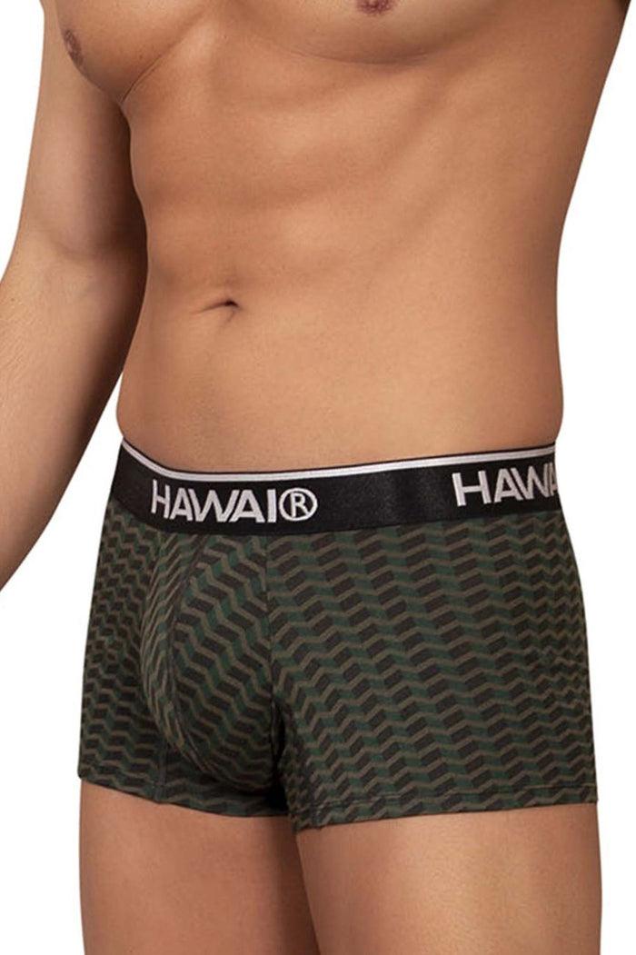 Clever Moda HAWAI 42371 Printed Trunks Color Green