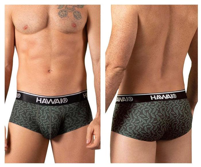 clever moda HAWAI 42380 Printed Briefs Color Green