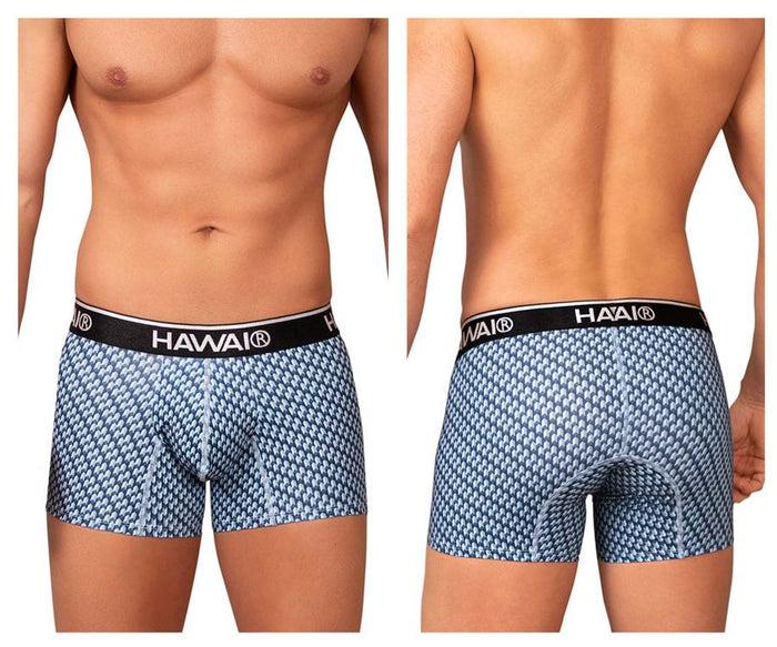 clever moda HAWAI 42420 Printed Trunks Color Blue